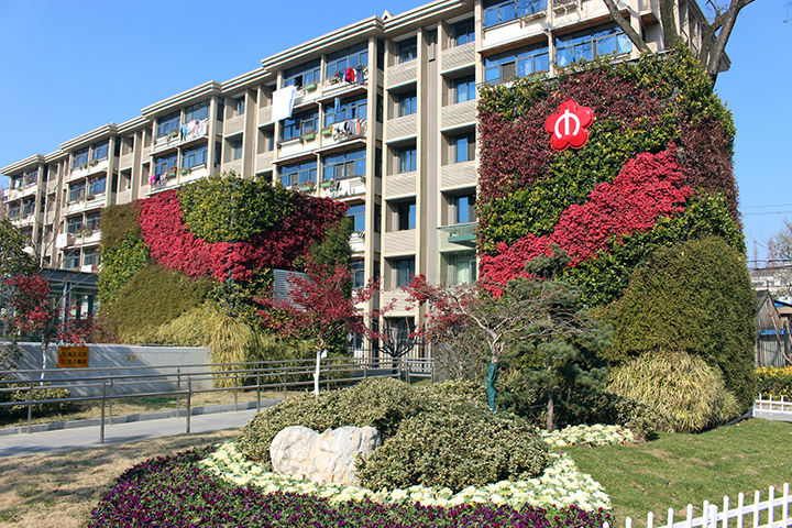 建筑外墻仿真植物墻