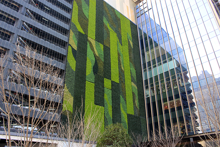 室外仿真植物墻