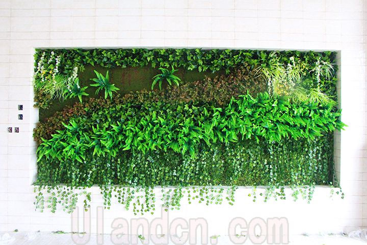 室內仿真植物墻