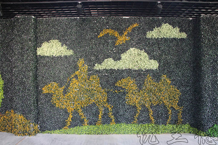 室內(nèi)仿真植物設(shè)計-絲綢之路之駱駝