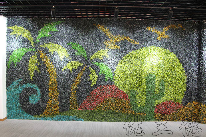 室內(nèi)仿真植物設(shè)計-絲綢之路之仙人掌