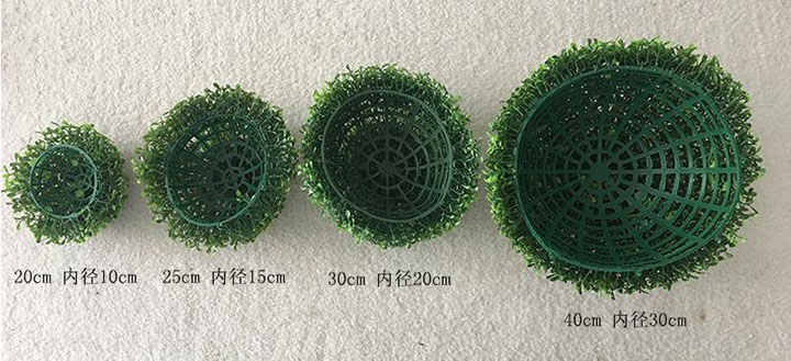 仿真草球內(nèi)徑外徑