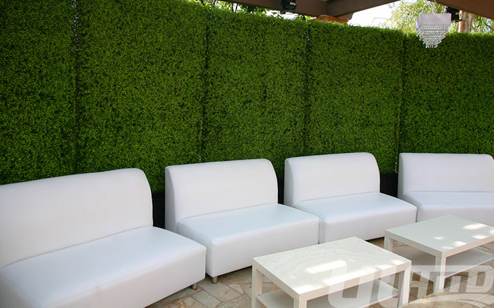 室外仿真植物屏風(fēng)隔斷