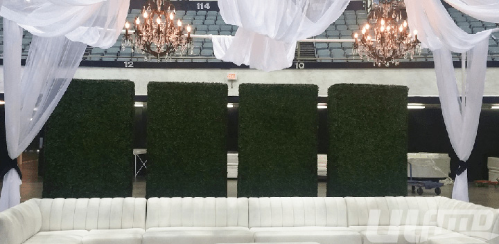 仿真植物屏風(fēng)隔斷