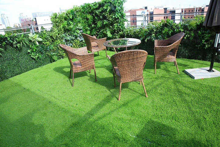 屋頂景觀綠化工程仿真草坪