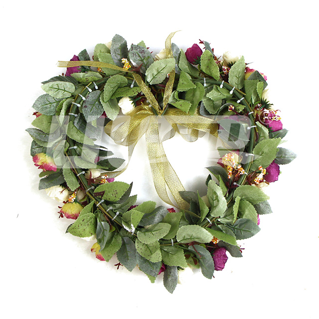 仿真花環(huán)HH006背面圖